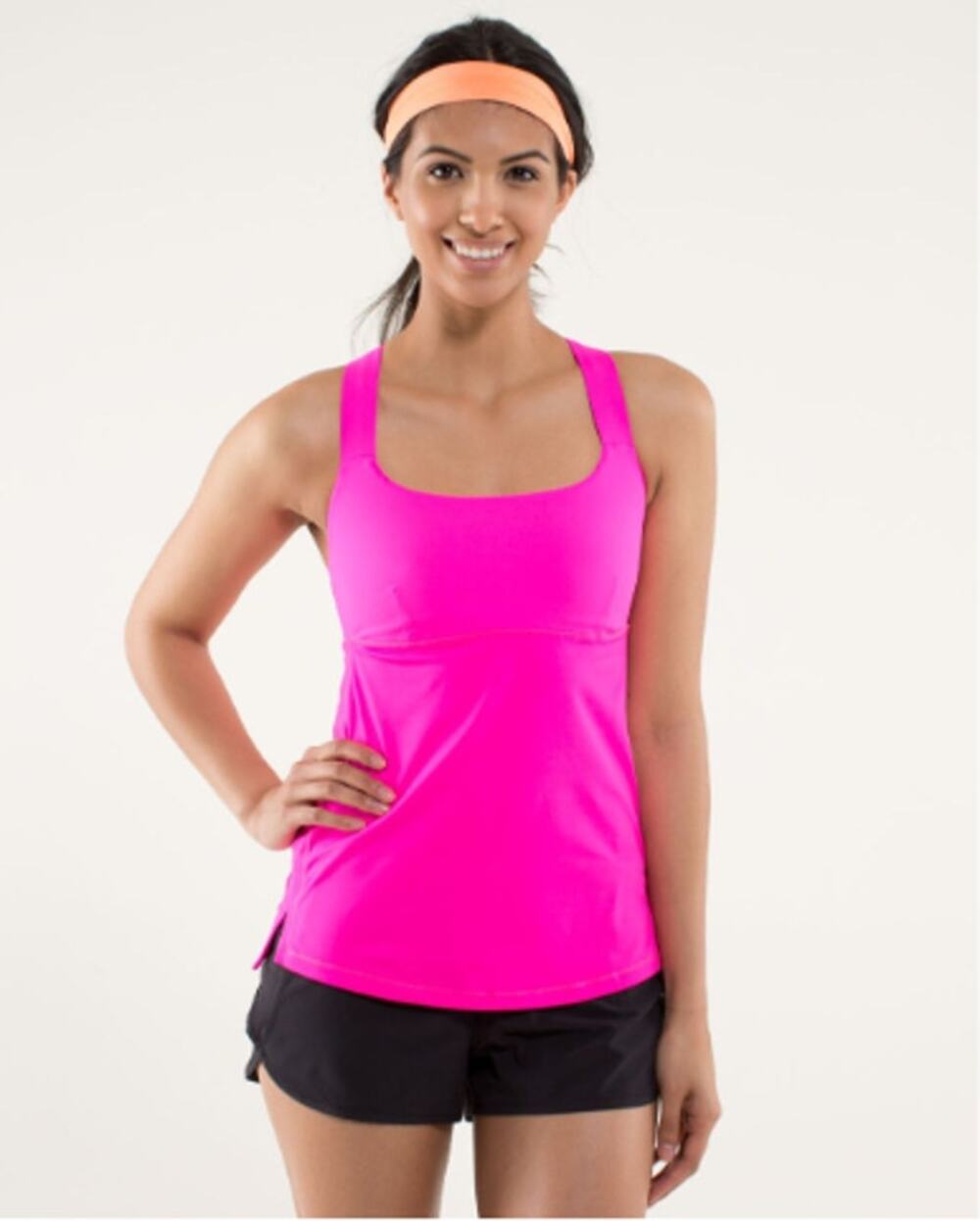 Lululemon Track And Train Tank Raspberry Glo Light 4